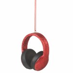 RED HEADPHONES