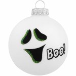 GHOST "BOO" GLASS BALL