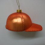 ORANGE BASEBALL CAP -GLASS