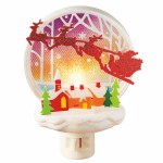 SANTA SCENE NIGHT LIGHT