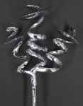 SILVER CURLY PICK