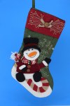 SNOWMAN STOCKING