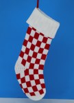 RED WHITE CHECKERED