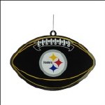 PITTSBURG STEEERS METAL FOOTBALL