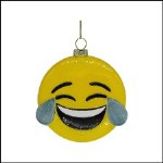 YELLOW GLASS EMOJI DISC