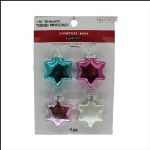 4 PC MINI  ORNAMENTS