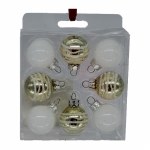 8 PC MINI ORNAMENT SET