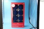 BLUE VELVET GLASS BALLS