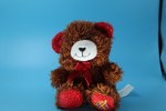 BROWN/RED BEAR