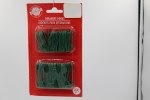 GREEN ORNAMENT HOOKS