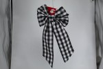 BUFFALO PLAID BOW