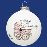 BABY'S FIRST CHRISTMAS BY HEART GIFTS BY THERESA