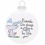 FRIEND JOY GLASS BALL