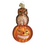 OWL AND PUMPKIN OLD WORLD