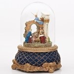 MUSICAL RELIGIOUS SNOWGLOBE