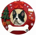 BOSTON TERRIER WREATH