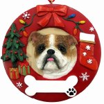 BULLDOG WREATH