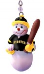 PITTSBURG PIRATES TEAM SNOWMAN