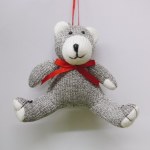 SOCK ANIMAL TEDDY BEAR
