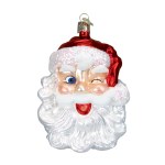 WINKING SANTA OLD WORLD