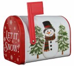 SNOWMAN MAIL BOX
