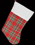 PLAID STOCKING