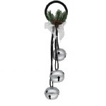 SET OF 3 SILVER JINGLE BELLS