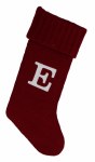 KNITTED K STOCKING