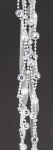 SILVER DISCO GARLAND
