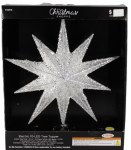 SILVER TREE TOP STAR
