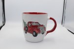 RED TRUCK MUG