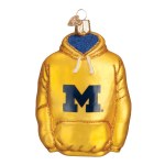 UNIVERSITY OF MICHIGAN HOODIE OLD WORLD