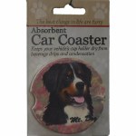 BERNESE MT DOG CAR COASTER