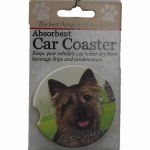 CAIRN TERRIER CAR COASTER