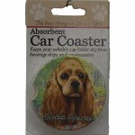 COCKER SPANIEL CAR COASTER