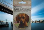 DACHSHUND CAR COASTER