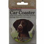 GERMAN SHORT HAIR POINTER CAR COASTER