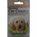 YW LABRADOODLE CAR COASTER