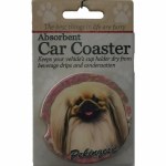 PEKINGESE CAR COASTER