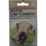 WHEATEN TERRIER CAR COASTER