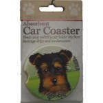 YORKIE  CAR COASTER