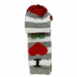 I LOVE PRESENTS CHRISTMAS SOCK