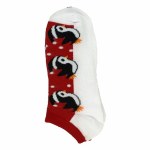 RED WITH PENGUINS ANKLETS