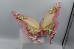 PINK/GOLD BUTTERFLY