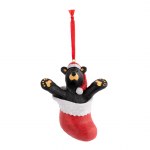 BF BEAR IN REDSTOCKING