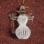 CRYSTAL SNOWMAN