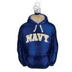 NAVY HOODIE OLD WORLD