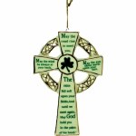 IRISH CROSS WITH PRAYER