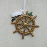 SHIP STEERING WHEEL