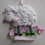 BABY LAMB IN PINK  FOR A GIRL